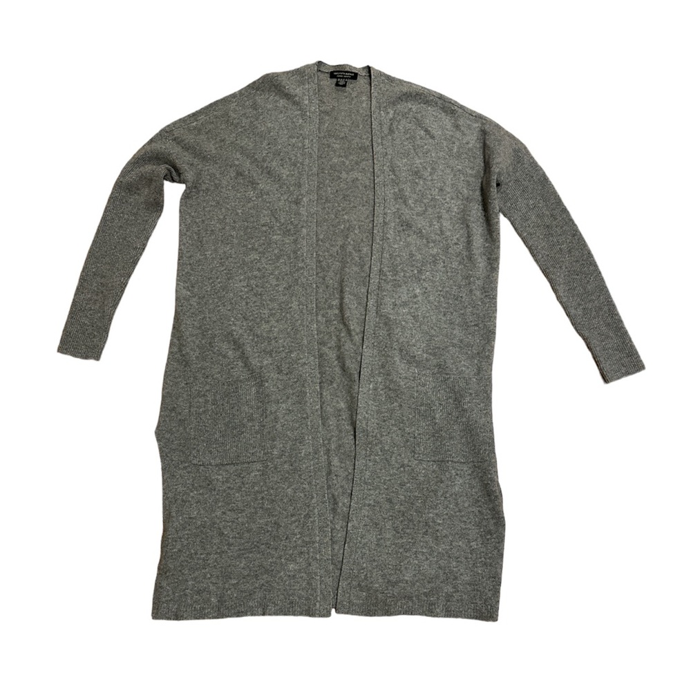 SAKS FIFTH AVENUE grey cashmere cardigan. XS/S